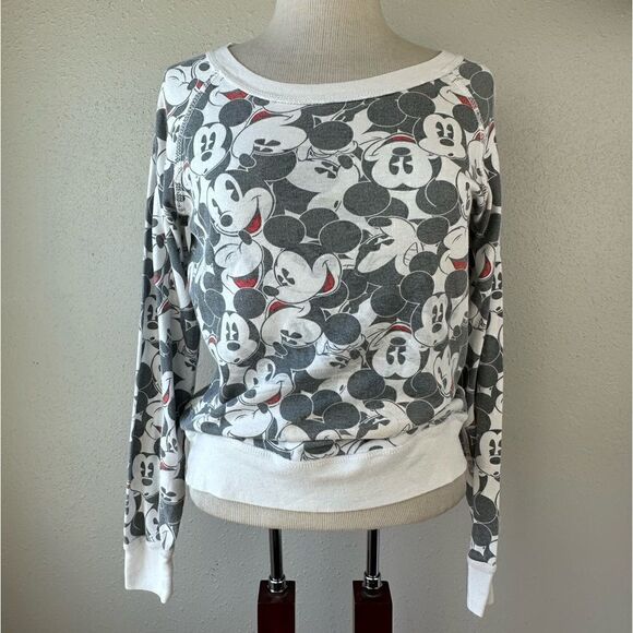 unknown Tops - EUC Unbranded Mickey Long Sleeve Top
